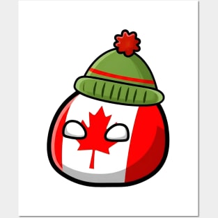 Canada Countryball Polandball Posters and Art